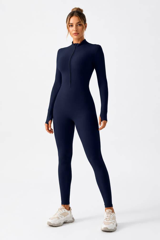 Selene sculpt zip-Up jumpsuit