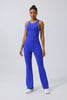 Aurelia Crisscross Flare Jumpsuit
